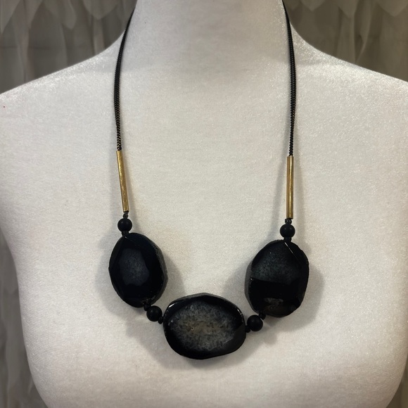 Romolo Victor Natural Stone Necklace - Picture 2 of 3